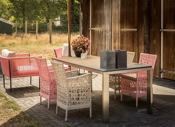 Attraktives Schlafzimmer im Design Farmers Barn Twente, Ferienhaus in Haaksbergen, Twente.