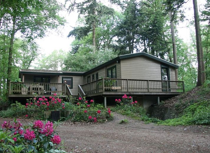 Vacation cottage in Haaksbergen offers a serene nature experience in Twente, Overijssel, with an inviting terrace surrounded by greenery.