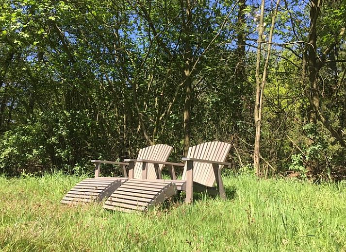 Gemuetliches Schlafzimmer im Ferienhaus in Haaksbergen, Twente. Ferienhaus mit rustikalem Charme in Overijssel, perfekt fuer einen erholsamen Aufenthalt.