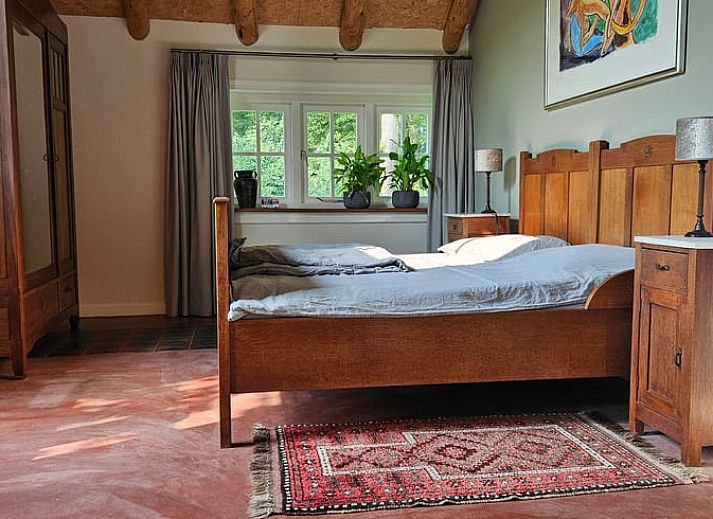 Aerial photo of House in Haaksbergen, a vacation home surrounded by green nature in Twente, Overijssel, with expansive views.