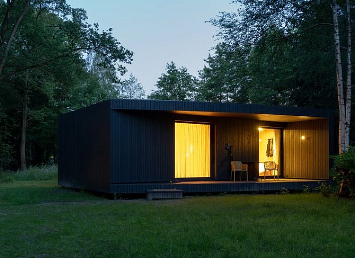 Moderne vakantiewoning Vakantiehuis in Diepenheim, Twente, gelegen in een groene omgeving in Overijssel.