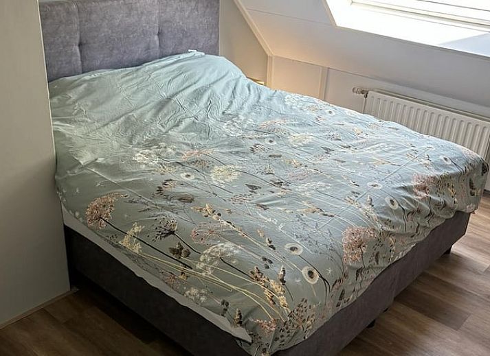 Gemuetliche Sitzecke auf der Terrasse von Huisje in Enschede, Ferienhaus in Overijssel.