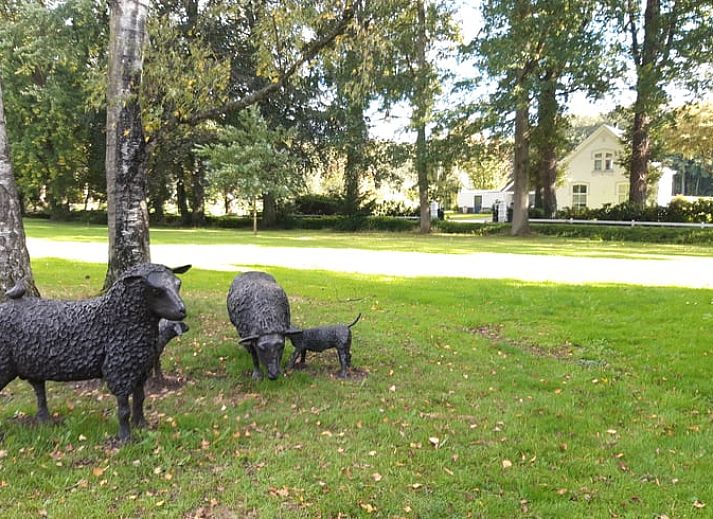 Gemuetliches Wohnzimmer im Haus in Oldenzaal, Ferienhaus in Twente, mit viel natuerlichem Licht.