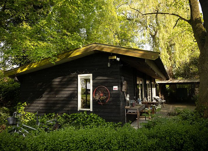 Vakantiehuisje in Westerhaar-Vriezenveensewijk omgeven door groene natuur in Twente, Overijssel.