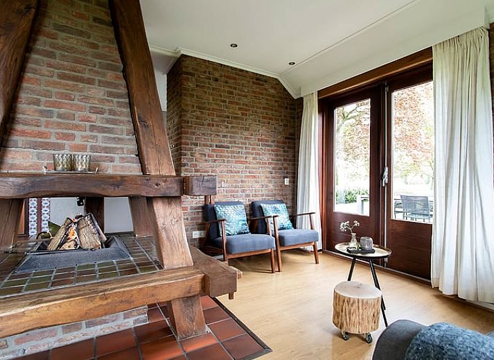 Flowering apple tree at Holiday home in Markelo, Twente. Enjoy the beautiful nature and tranquility in Overijssel.