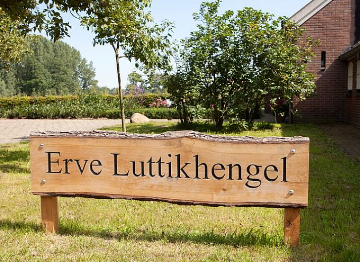 Flowering apple tree at Holiday home in Markelo, Twente. Enjoy the beautiful nature and tranquility in Overijssel.