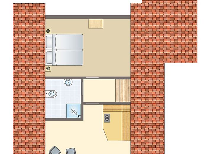 Guest house 523109 - Bungalow Twente - Landgoed De Elsgraven | 4-6-persoons bungalow | 4-6C2