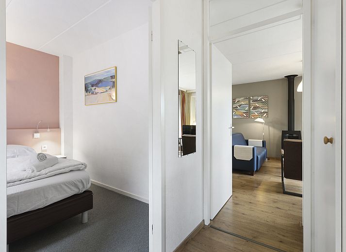 Aussenansicht von Landgoed De Elsgraven 6-Bett-Bungalow 6B mit Garten in Enter, Twente.