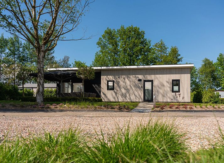 Guest house 523148 - Holiday property Twente - Boslodge + privé sauna en hottub