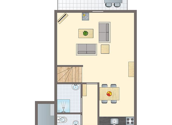 Guest house 523158 - Bungalow Twente - Landgoed De Elsgraven | 4-persoons bungalow | 4C1