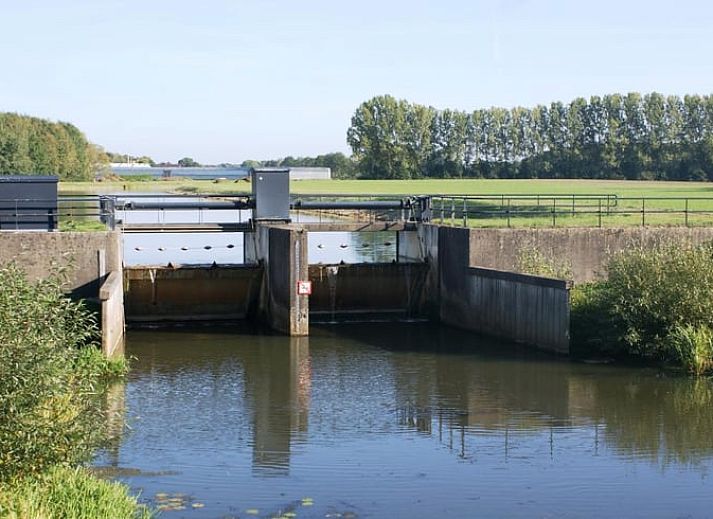 Veranda von Cottage in Denekamp, Ferienhaus in Twente, Overijssel, umgeben von viel Gruen und Ruhe.
