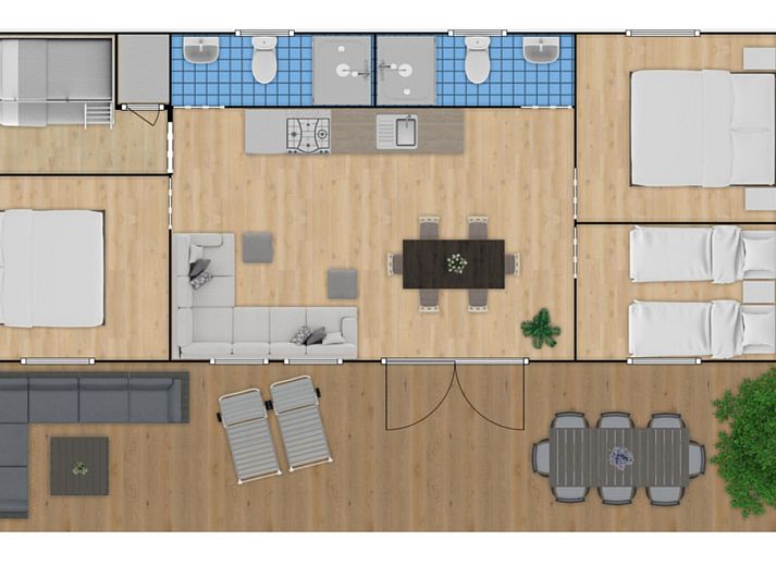 Verblijf 523414 - Vakantiewoning Twente - Cottage Next XXL Family Deluxe