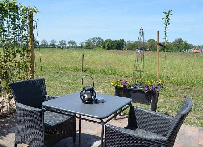 Vakantiehuis in Denekamp, stijlvolle hal in de vakantiewoning in Twente, Overijssel.