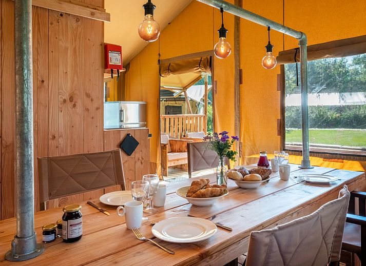 Guest house 523423 - Tent house Twente - Safaritent Comfort met privé Hottub