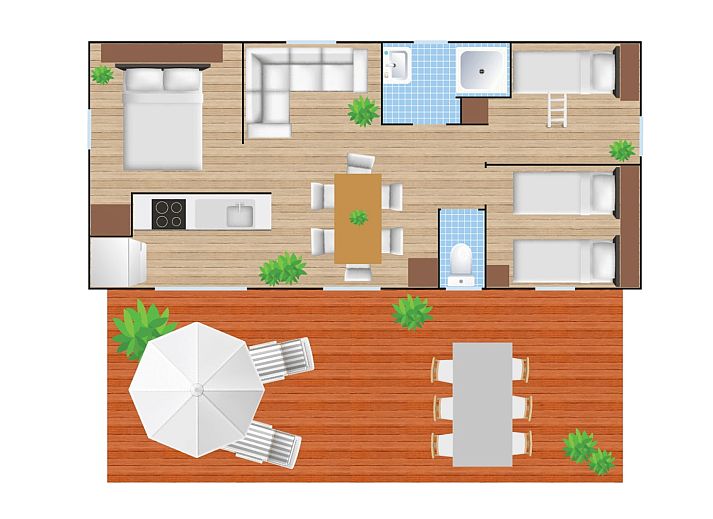 Unterkunft 523433 - Ferienhaus Twente - Cottage Next XL