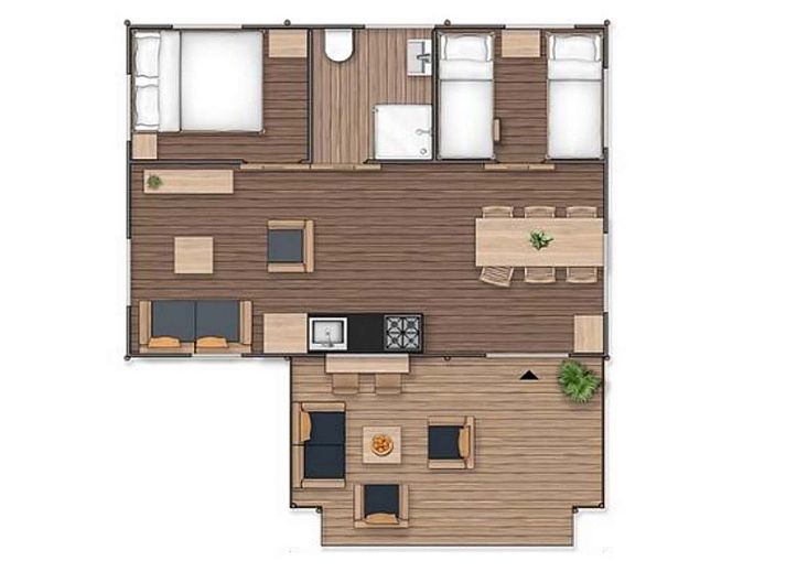 Unterkunft 523442 - Ferienhaus Twente - Safarilodge Deluxe