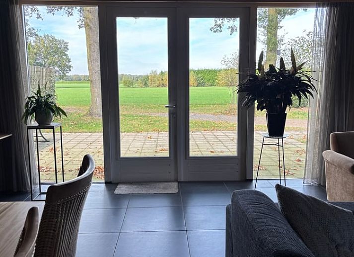 Spacious terrace at vacation home in Denekamp, Twente. Enjoy the outdoors in this cozy vacation home in Overijssel.