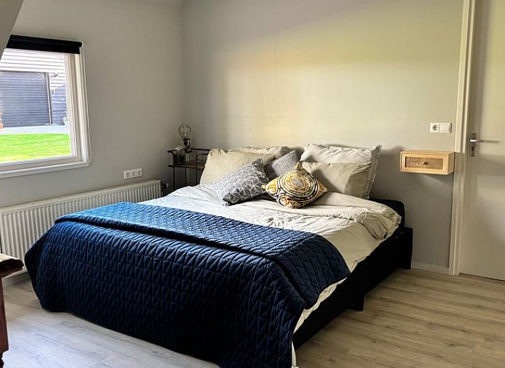 Entrance to vacation home in Denekamp, Twente, with red roof tiles and bricks. Ideal vacation home in Overijssel.