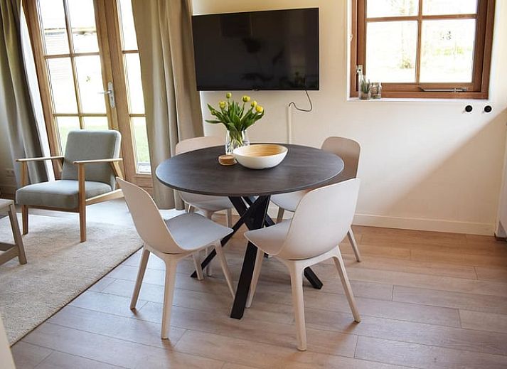 Luchtfoto van Vakantiehuis in Notter, omringd door natuur in Twente, Overijssel.