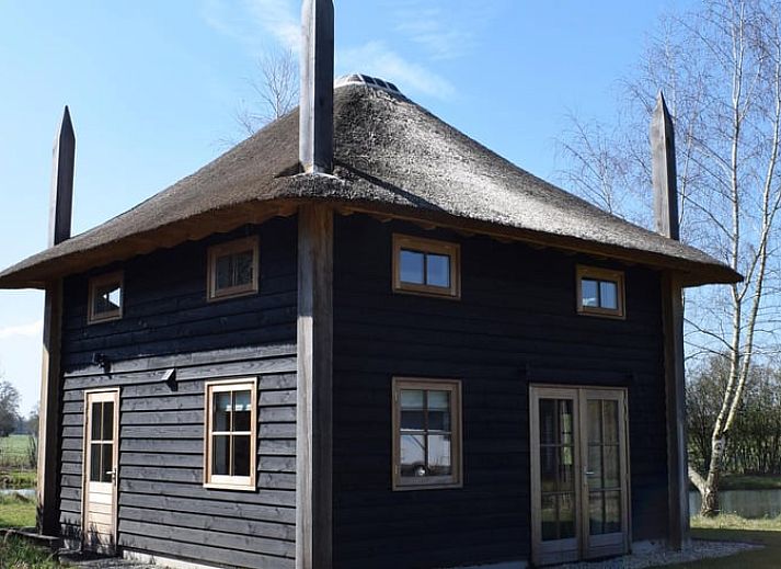 Moderne keuken in Vakantiehuis in Notter, perfect voor een verblijf in Twente, Overijssel.