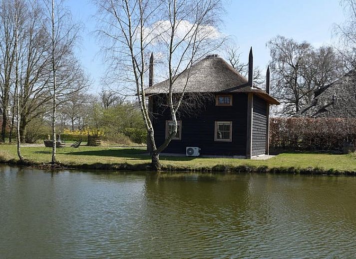 Moderne keuken in Vakantiehuis in Notter, perfect voor een verblijf in Twente, Overijssel.