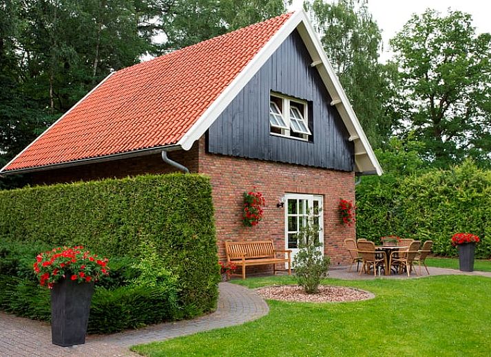 Vacation home in Losser, Twente offers rustic accommodation with charming garden and terrace, located in green Overijssel.
