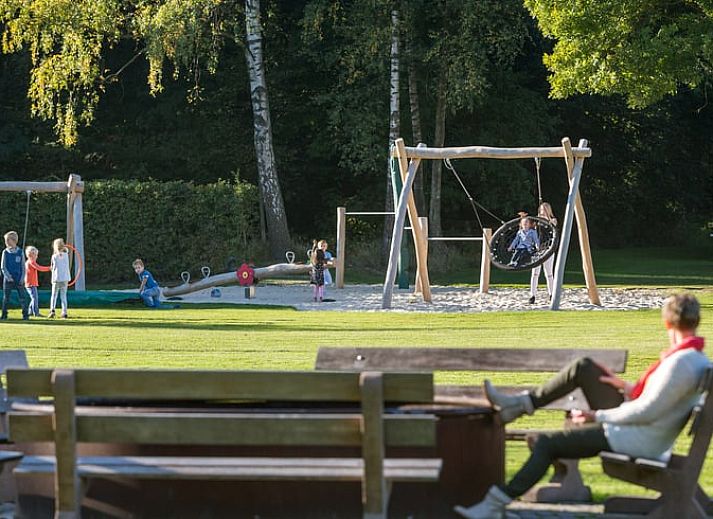 Stylish interior of Holiday Home in Losser, Twente, with comfortable seating and attractive decorations in a rural setting.