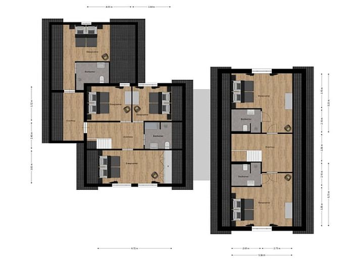 Huisje in Losser, een charmant vakantiehuis in Twente, Overijssel, omgeven door groene natuur en een ruime tuin voor ontspanning.