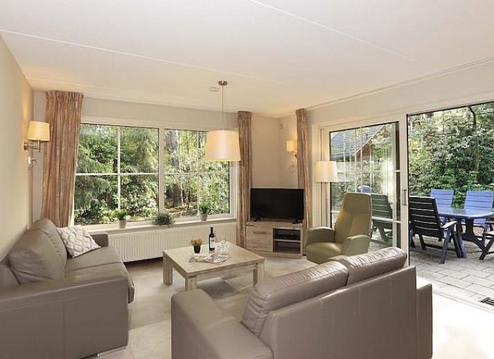 Ferienhaus mit Terrasse in der gruenen Umgebung von Huisje in Deurningen, Twente.