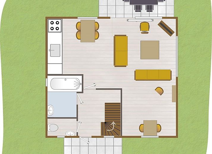 Verblijf 524113 - Vakantiewoning Twente - Boshuus Comfort