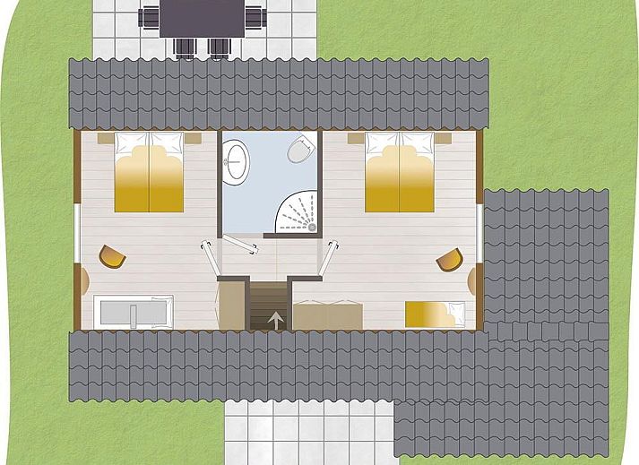 Unterkunft 524121 - Ferienhaus Twente - Boshuus XL Wellness