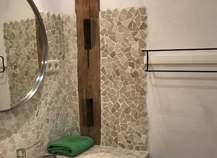 Gezellige binnenruimte van Vakantiehuisje in Hoge Hexel, Twente, met open keuken in Overijssel.