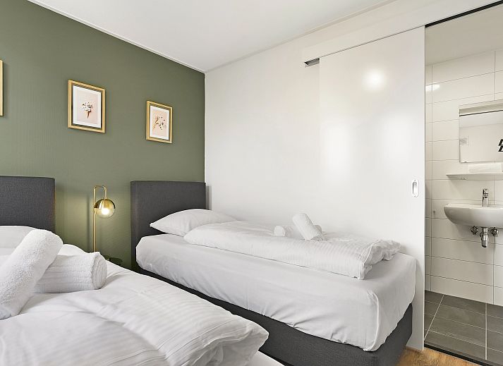 Cozy sitting area in Sallandse Heuvelrug bungalow, Hoge Hexel, Overijssel.