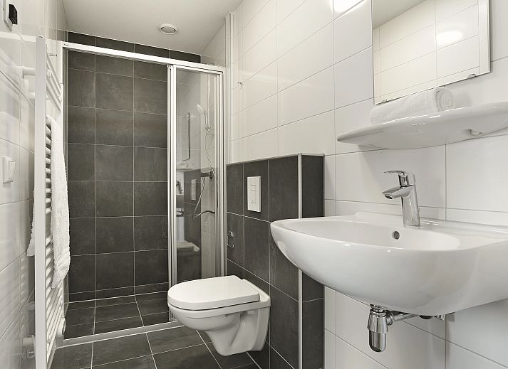 Cozy sitting area in Sallandse Heuvelrug bungalow, Hoge Hexel, Overijssel.