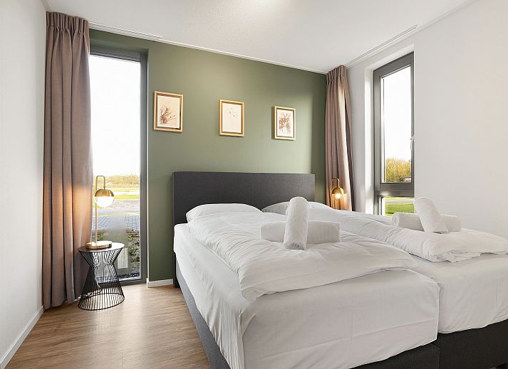 Comfortable sofas in Sallandse Heuvelrug vacation home, Hoge Hexel, Twente.