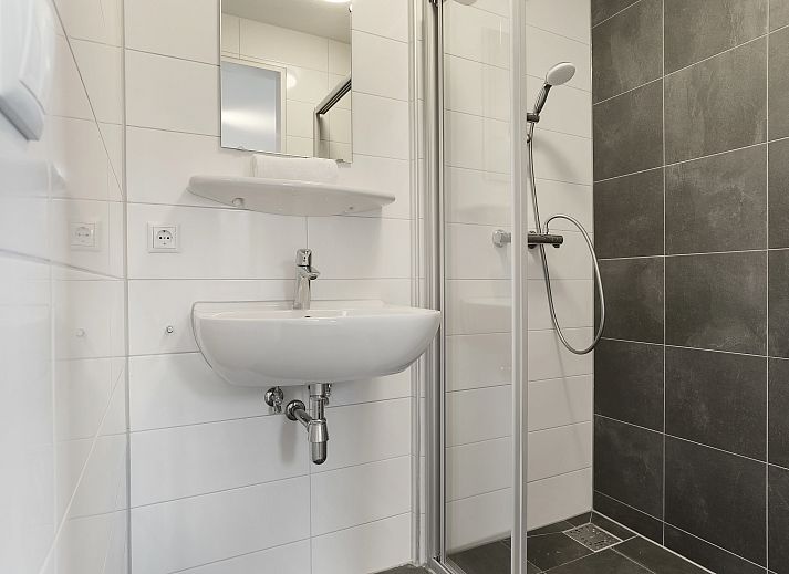 Comfortable sofas in Sallandse Heuvelrug vacation home, Hoge Hexel, Twente.