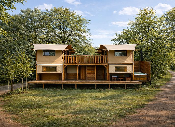 Verblijf 524624 - Tenthuis Twente - Boomhuttent met bubbeltub