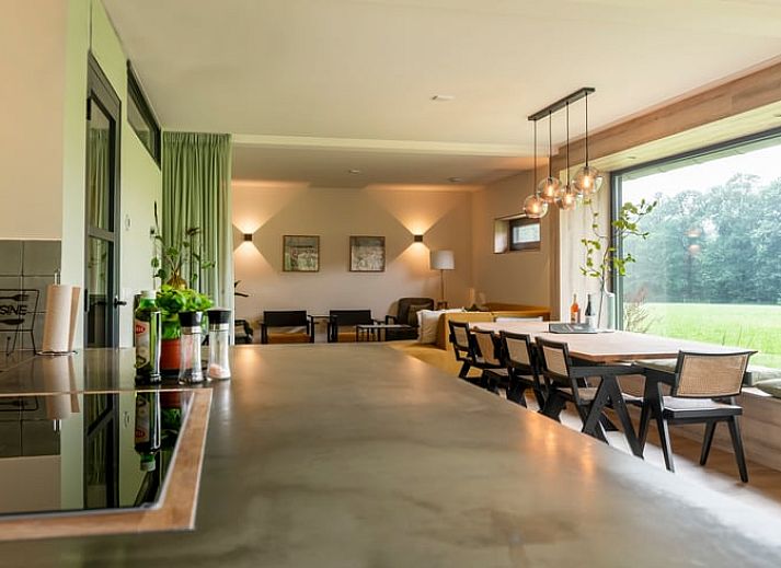 Vakantiehuis in Agelo omgeven door groene natuur in Twente, Overijssel.