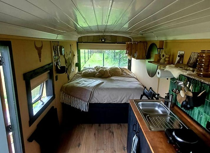 Huisje in Vroomshoop, vakantiehuis met veranda in Twente, Overijssel.