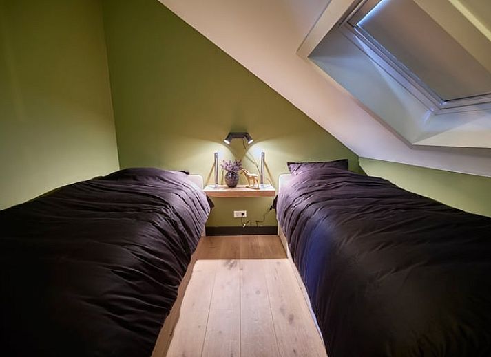 Cozy sitting area with fireplace in Holiday home in Glane, Twente, Overijssel.