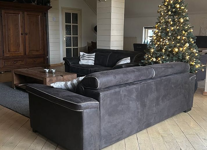 Gemuetlicher Holzofen im Ferienhaus in Goor, Twente. Perfekt fuer einen warmen und gemuetlichen Abend in diesem charmanten Ferienhaus in Overijssel.