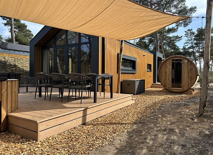 Guest house 526851 - Holiday property Twente - Boslodge met hottub & sauna
