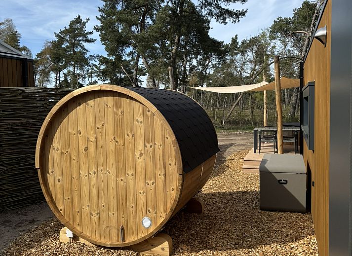 Guest house 526851 - Holiday property Twente - Boslodge met hottub & sauna
