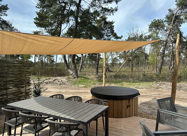 Unterkunft 526852 - Ferienhaus Twente - Boslodge met hottub & sauna