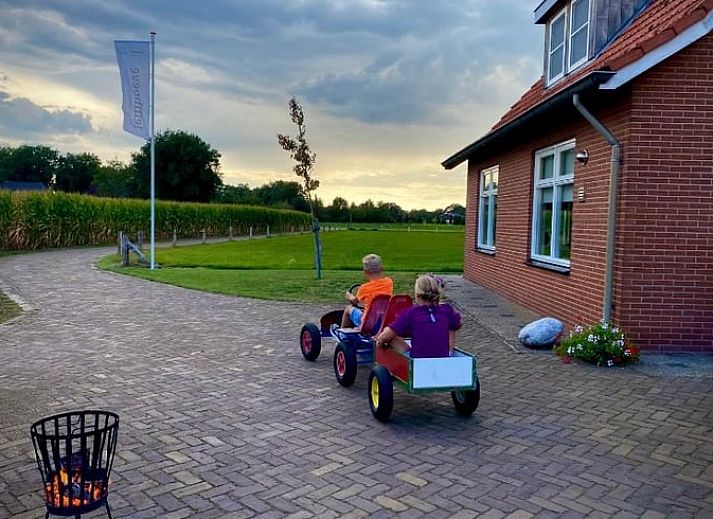 Rustikales Ferienhaus Cottage in Langeveen, im gruenen Twente, Overijssel, mit herrlichem Blick auf die umliegende Natur.