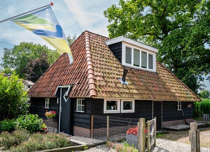 Rustikales Ferienhaus Cottage in Broekland mit gruener Umgebung in Salland, Overijssel.