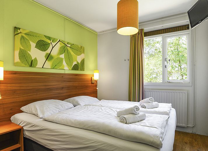 Twenhaarsveld 4-Personen-Bungalow 4CE1 in Holten, umgeben von gruener Natur in Salland, Overijssel.