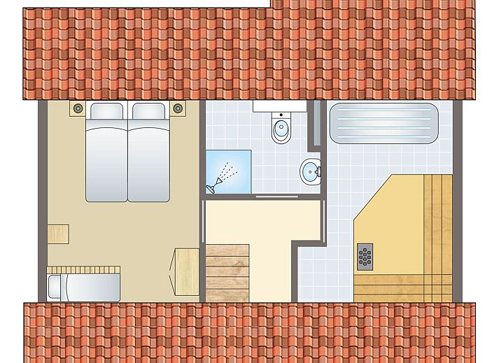 Guest house 5302140 - Bungalow Salland - Twenhaarsveld | 4-persoons bungalow | 4L