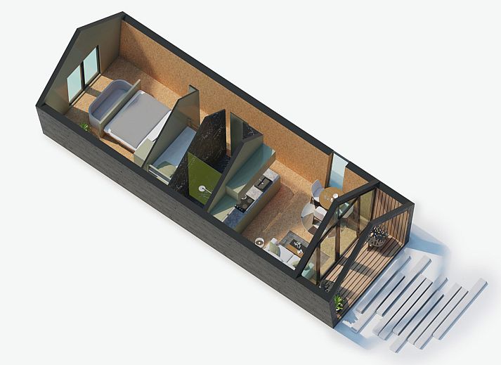 Verblijf 5302162 - Vakantiewoning Salland - Diamond Suite met bad