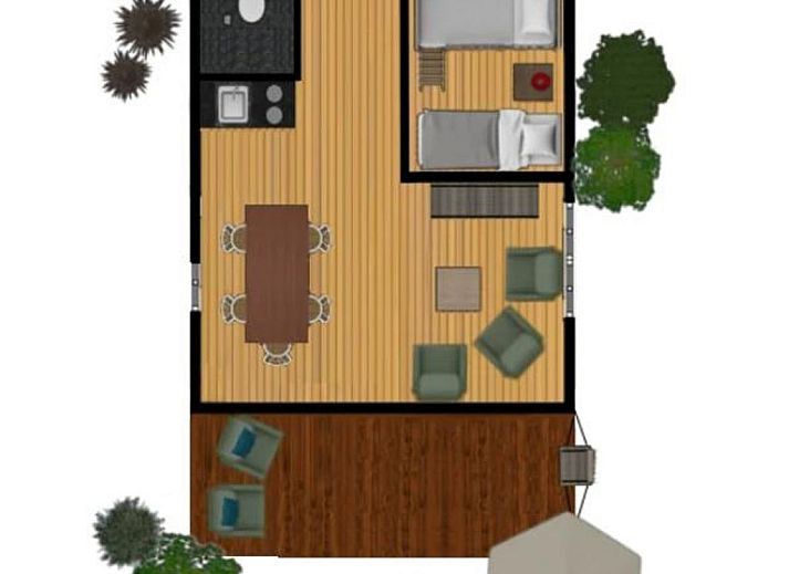 Verblijf 5302174 - Vakantiewoning Salland - Vakantiehuis Outdoors Holten - Glamping tent bad